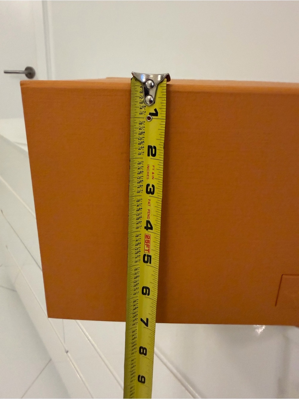Louis Vuitton Orange Box with Black Logo - Picture 5 of 6